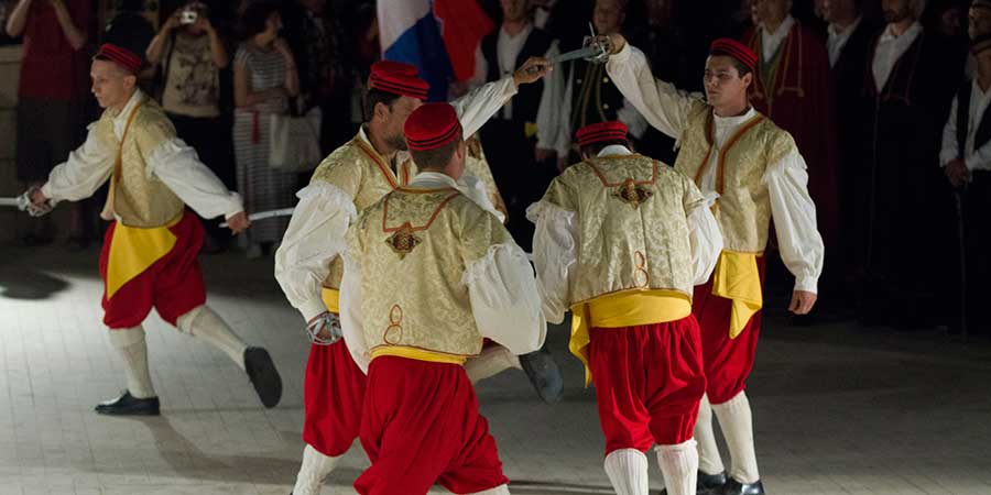 Moštra-The Sword Dance festival-Korčula