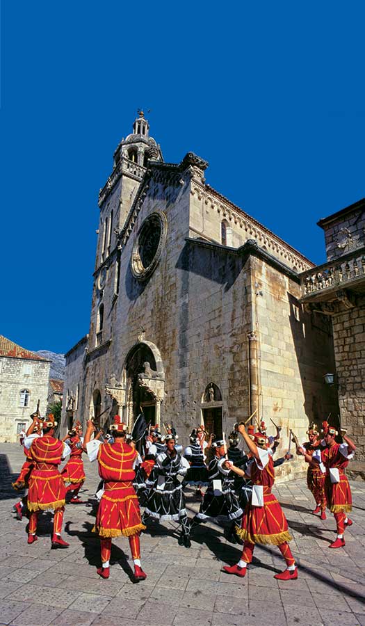 Danse de l'épée Moreška - Korčula